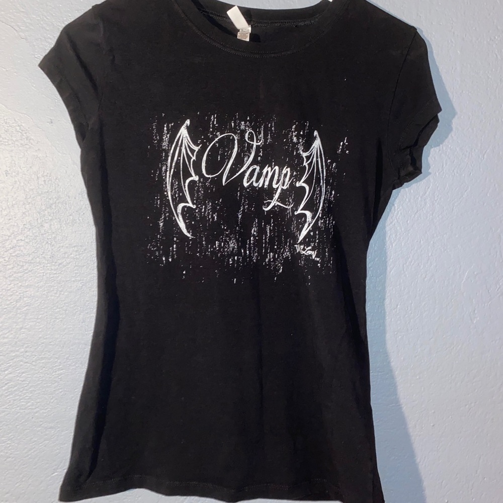 *0002* EUC Demi Loon Vamp batwing top